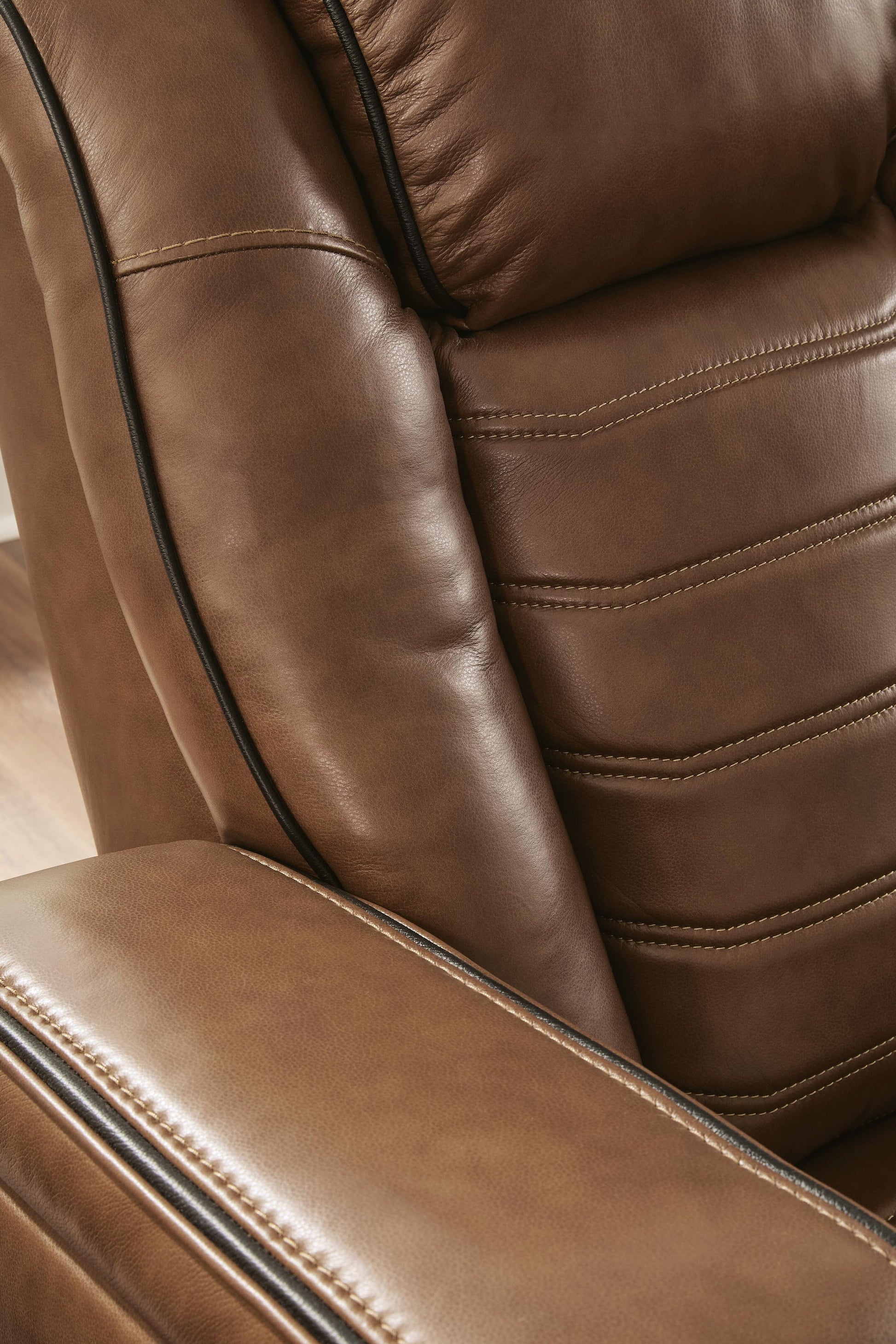 Gruaro PWR REC Sofa with ADJ Headrest Signature Design by Ashley®