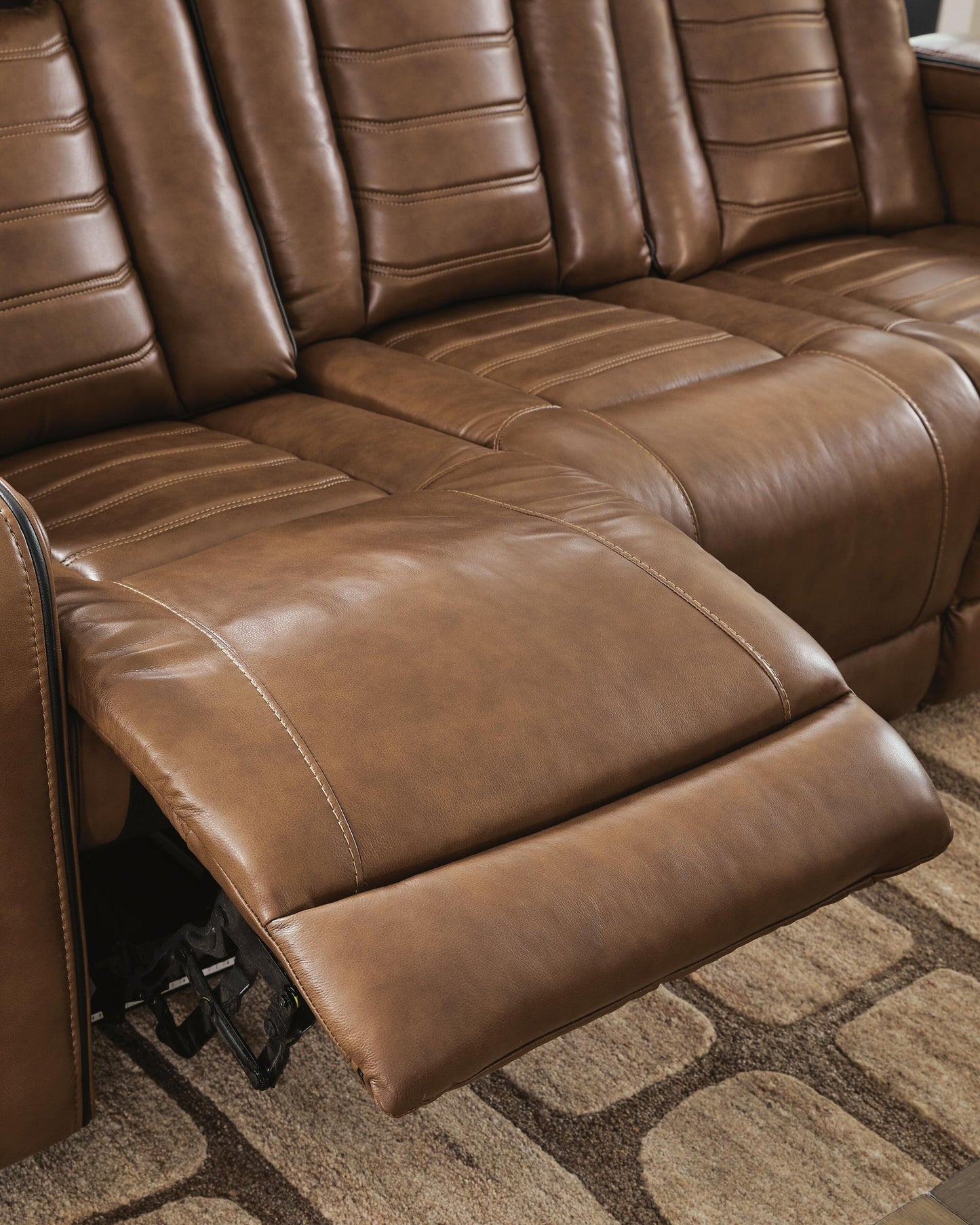 Gruaro PWR REC Sofa with ADJ Headrest Signature Design by Ashley®