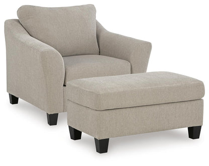 Willarae Chair and Ottoman Benchcraft®
