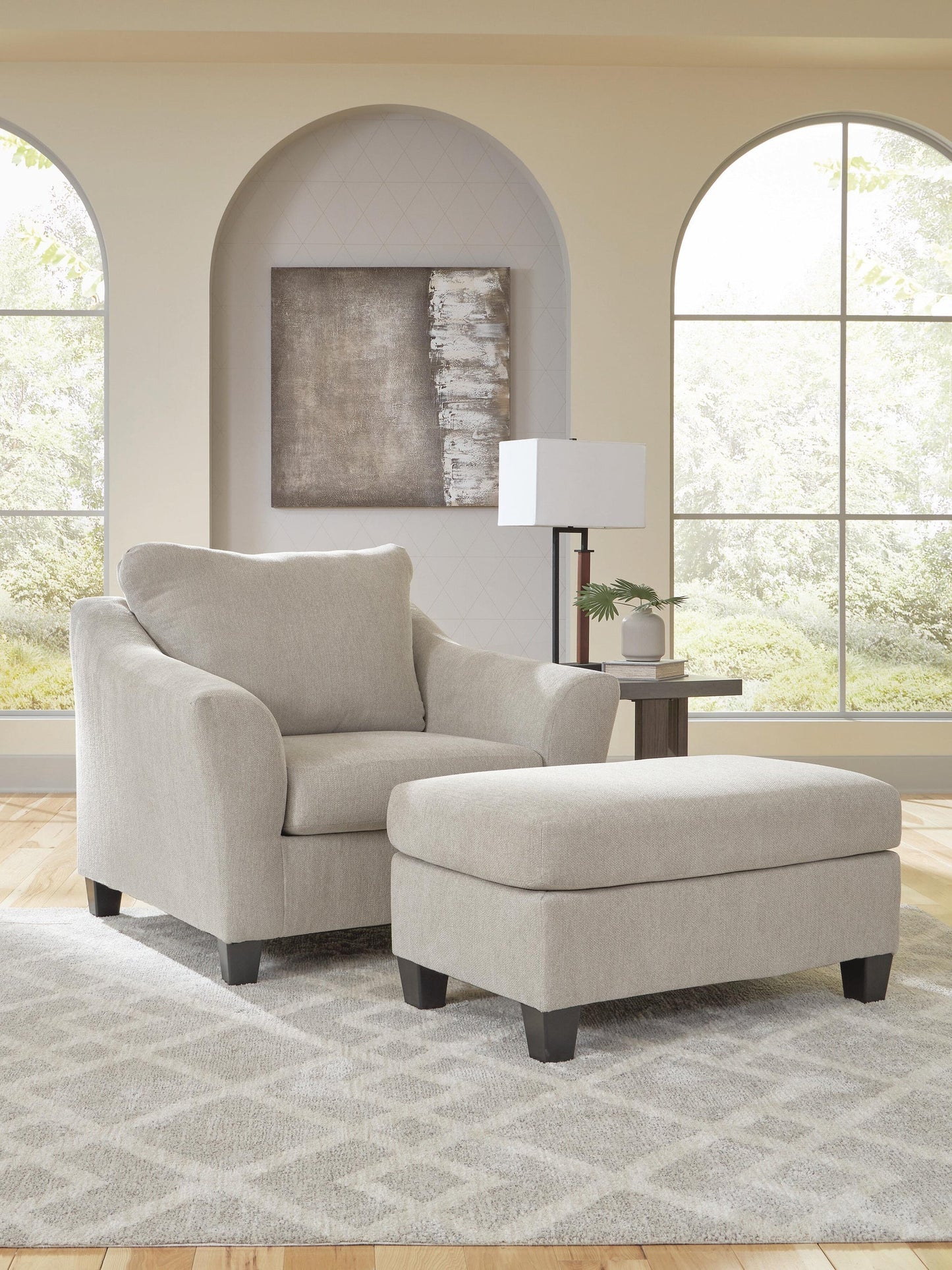 Willarae Chair and Ottoman Benchcraft®