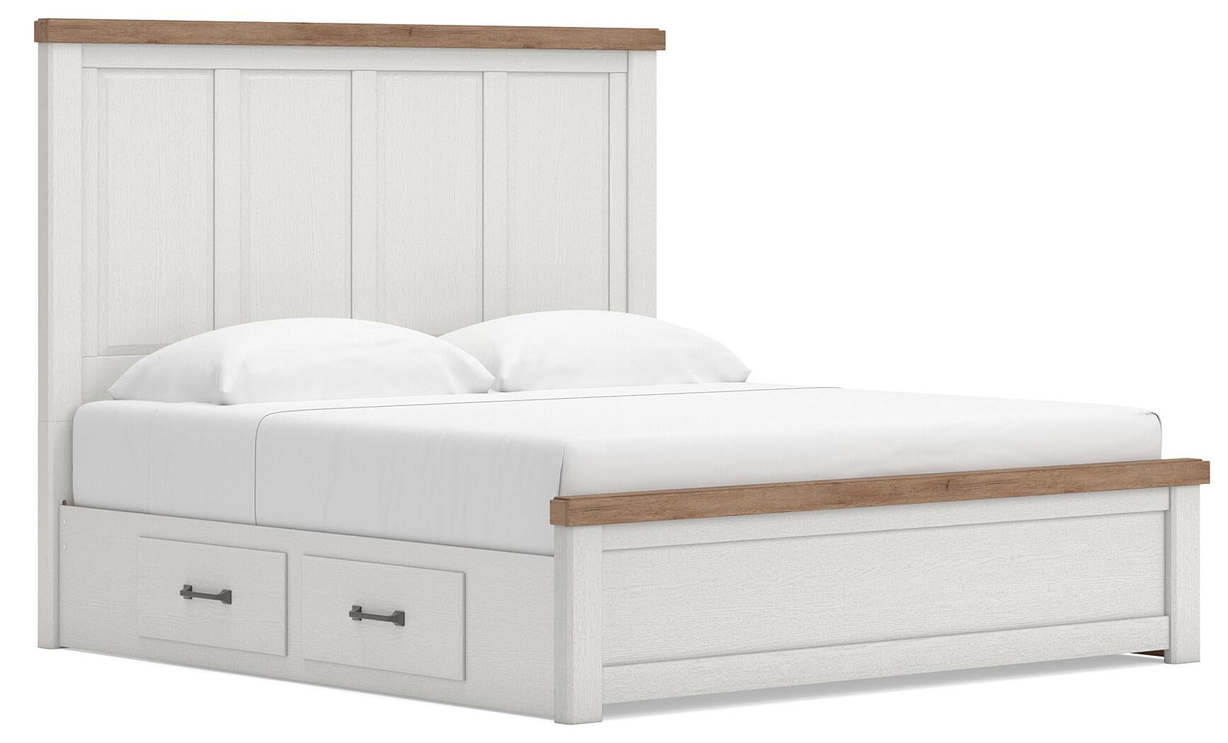 Savonport  Panel Bed With Storage, Dresser, Mirror, Chest And Nightstand Benchcraft®