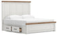 Savonport  Panel Bed With Storage, Dresser, Mirror, Chest And Nightstand Benchcraft®