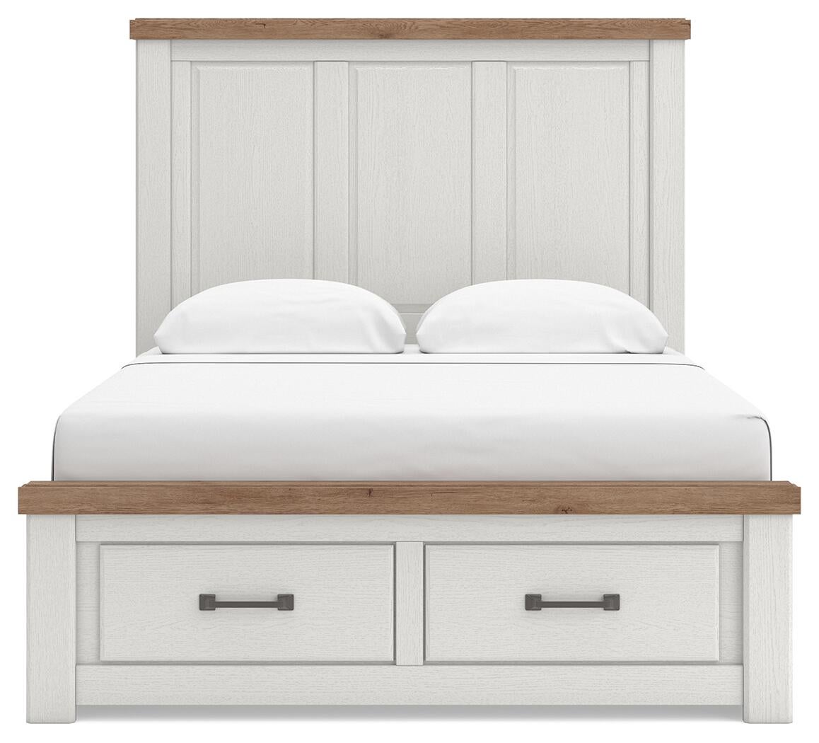 Savonport  Panel Storage Bed, Dresser And Mirror Benchcraft®