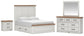 Savonport  Panel Bed With Storage. Dresser, Mirror And Nightstand Benchcraft®