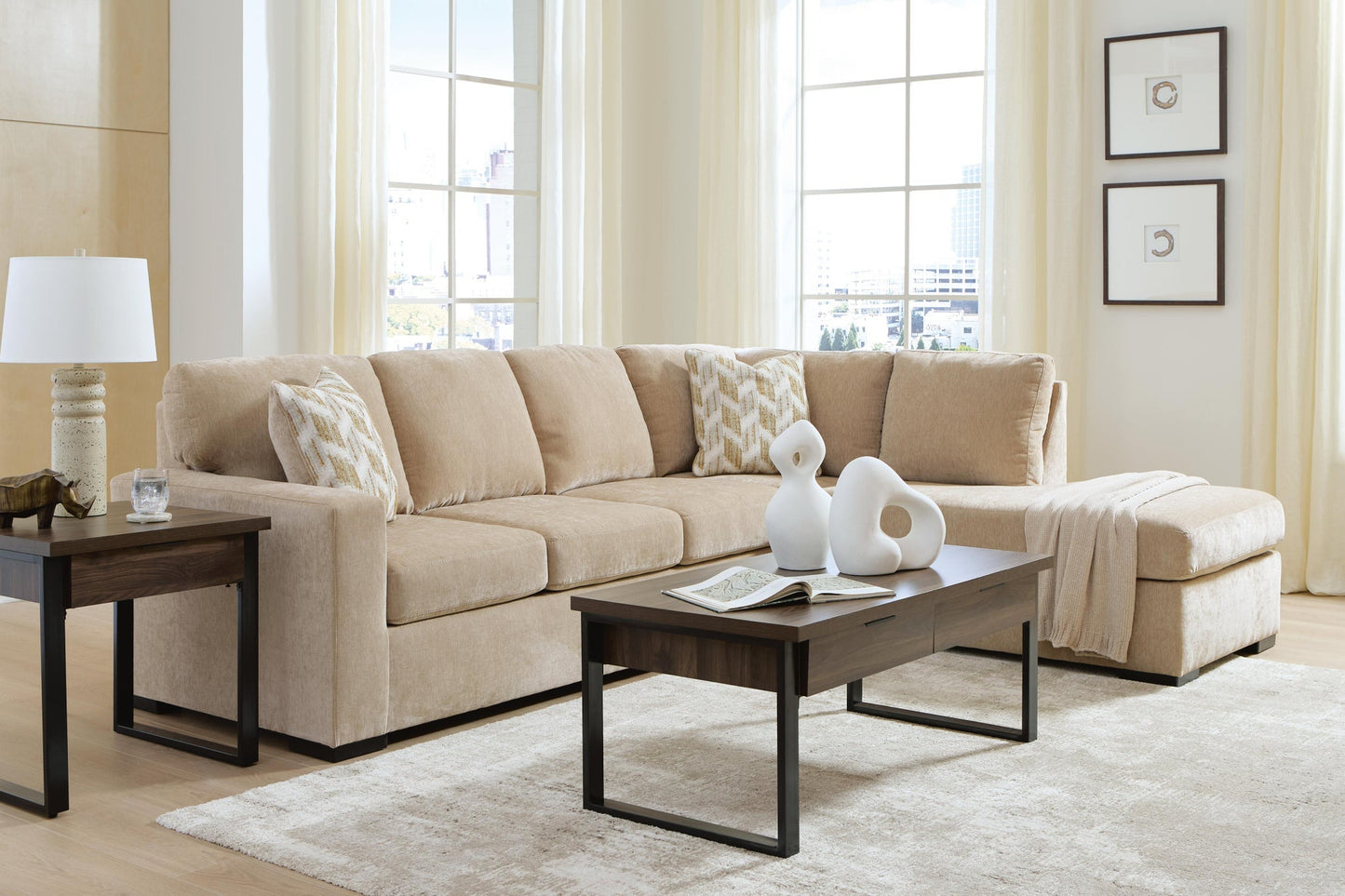 Bridgepoint 2-Piece Sectional with Chaise Signature Design by Ashley®