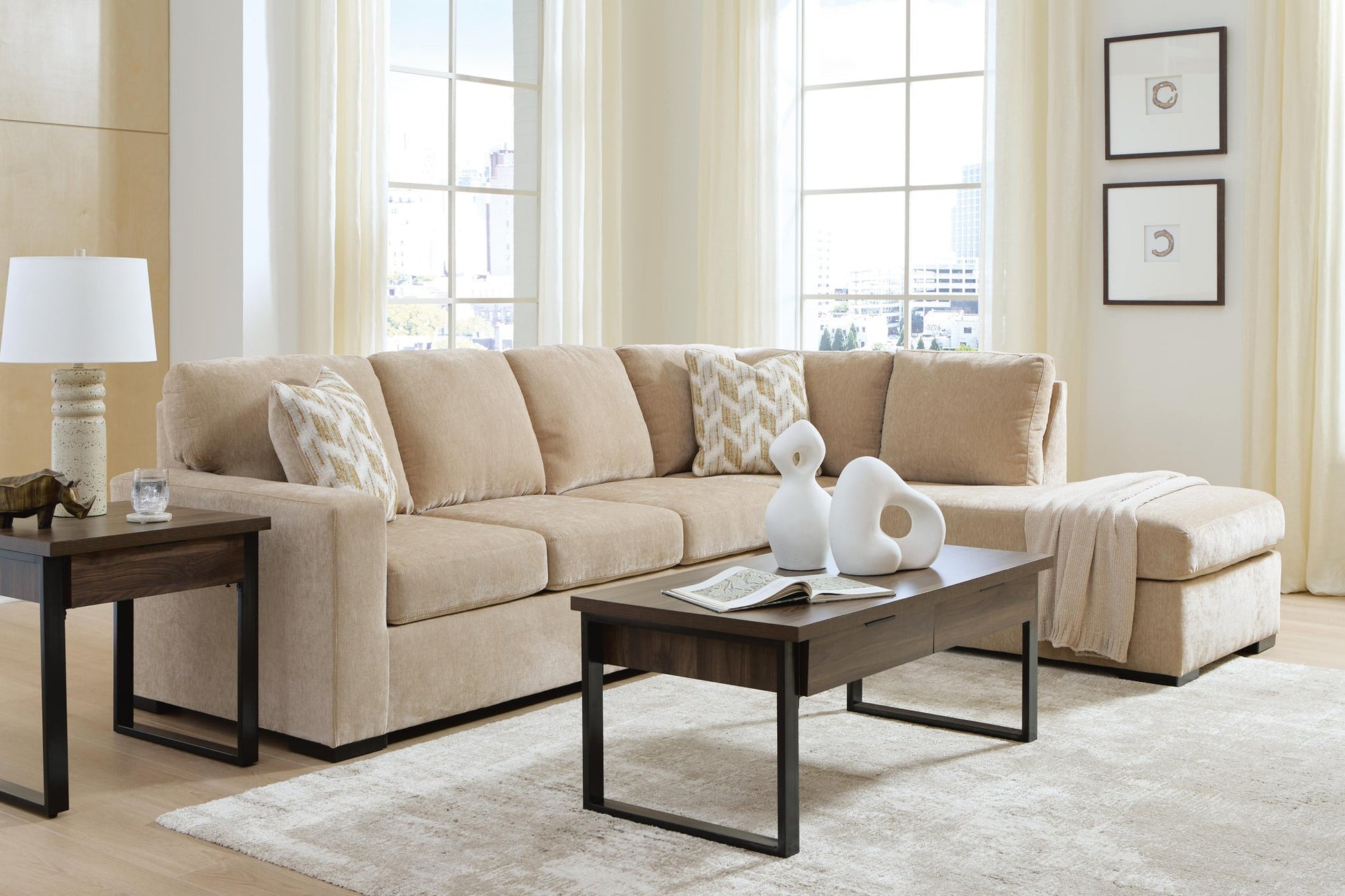 Bridgepoint 2-Piece Sectional with Chaise Signature Design by Ashley®