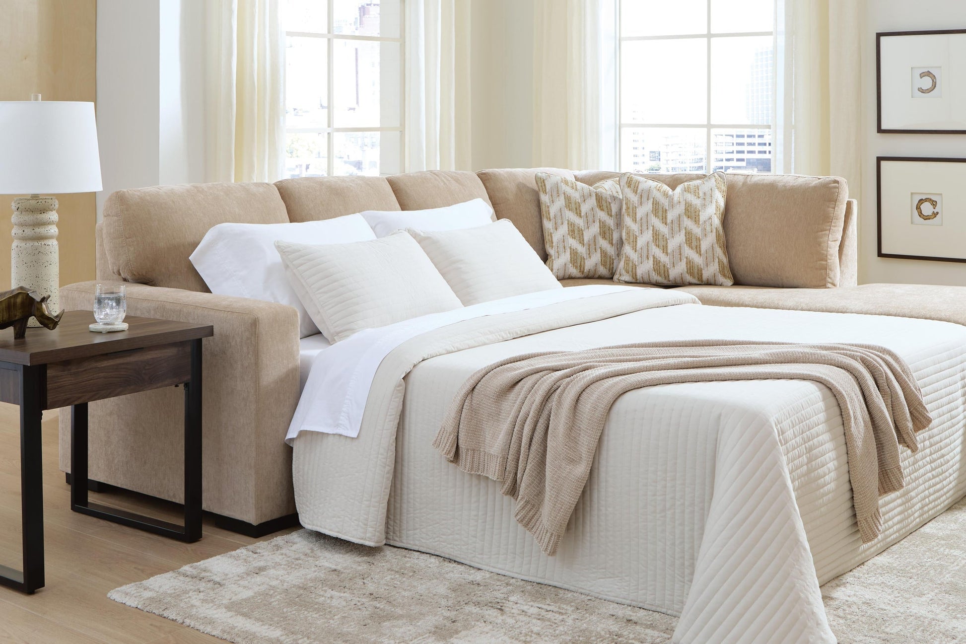 Bridgepoint 2-Piece Sleeper Sectional with Chaise Signature Design by Ashley®