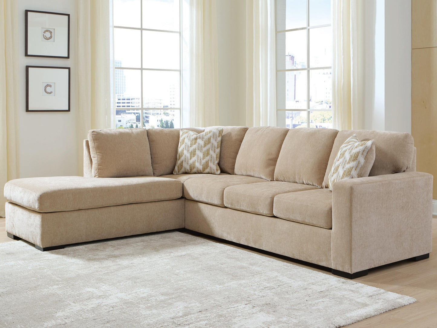 Bridgepoint 2-Piece Sleeper Sectional with Chaise Signature Design by Ashley®