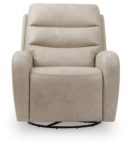 Motion-Max Swivel Glider Power Recliner Signature Design by Ashley®