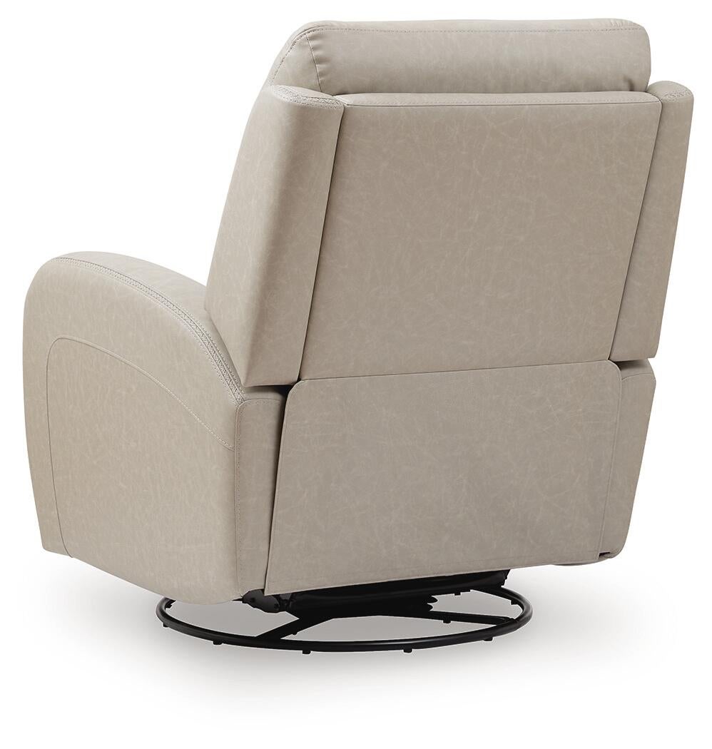 Motion-Max Swivel Glider Power Recliner Signature Design by Ashley®
