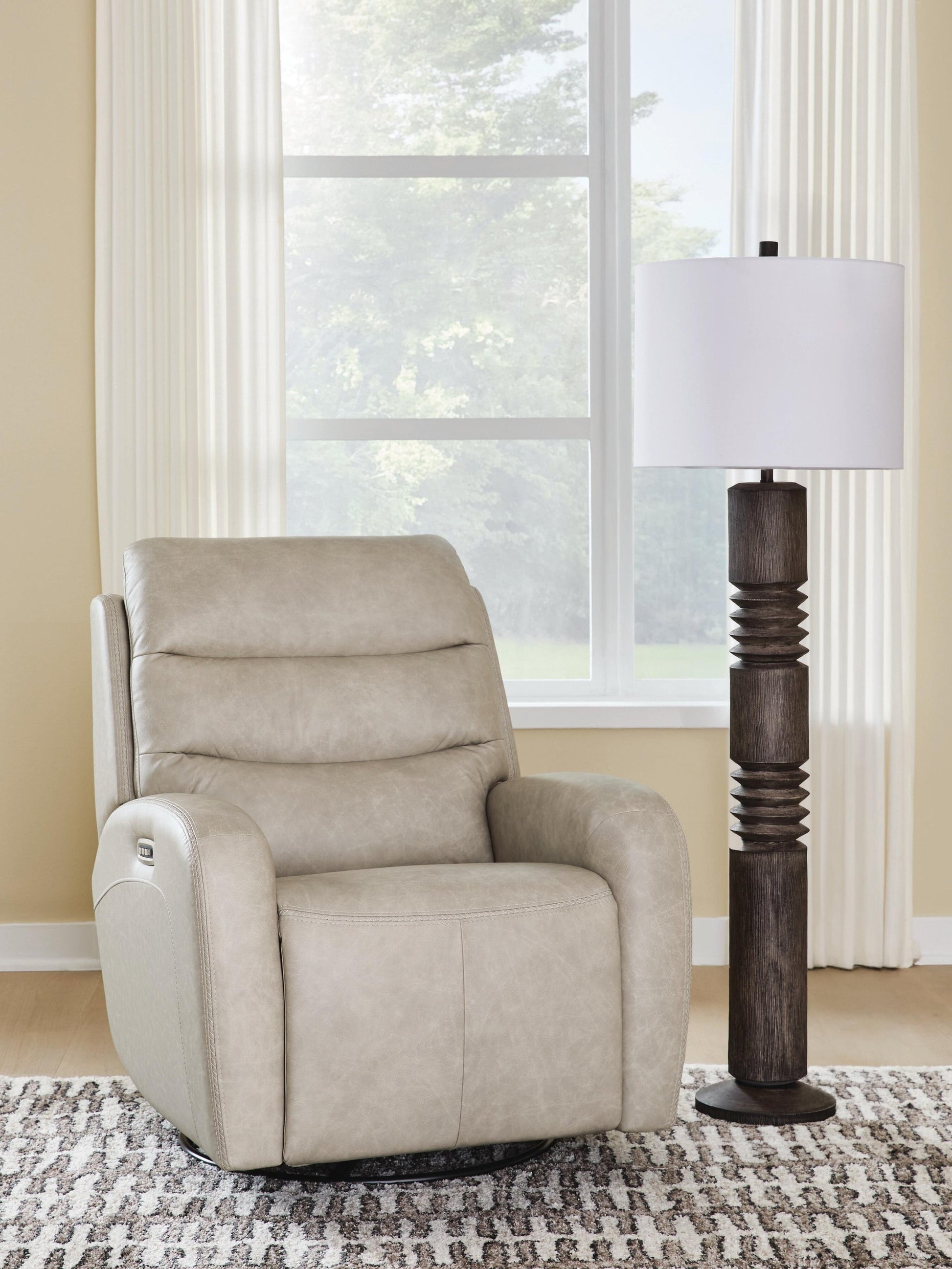 Motion-Max Swivel Glider Power Recliner Signature Design by Ashley®