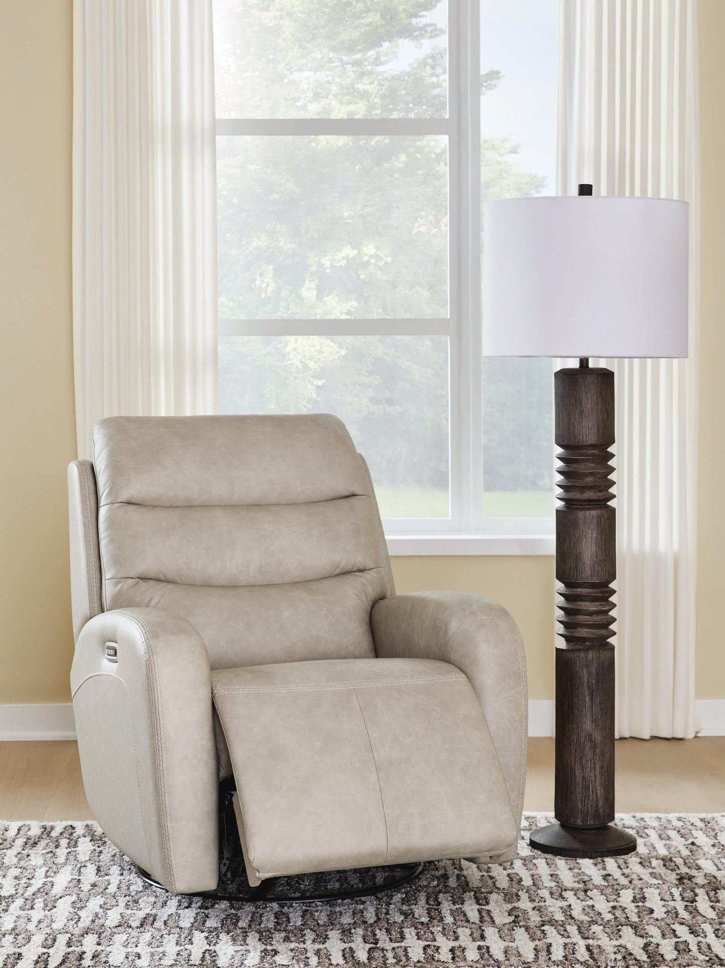 Motion-Max Swivel Glider Power Recliner Signature Design by Ashley®