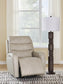 Motion-Max Swivel Glider Power Recliner Signature Design by Ashley®