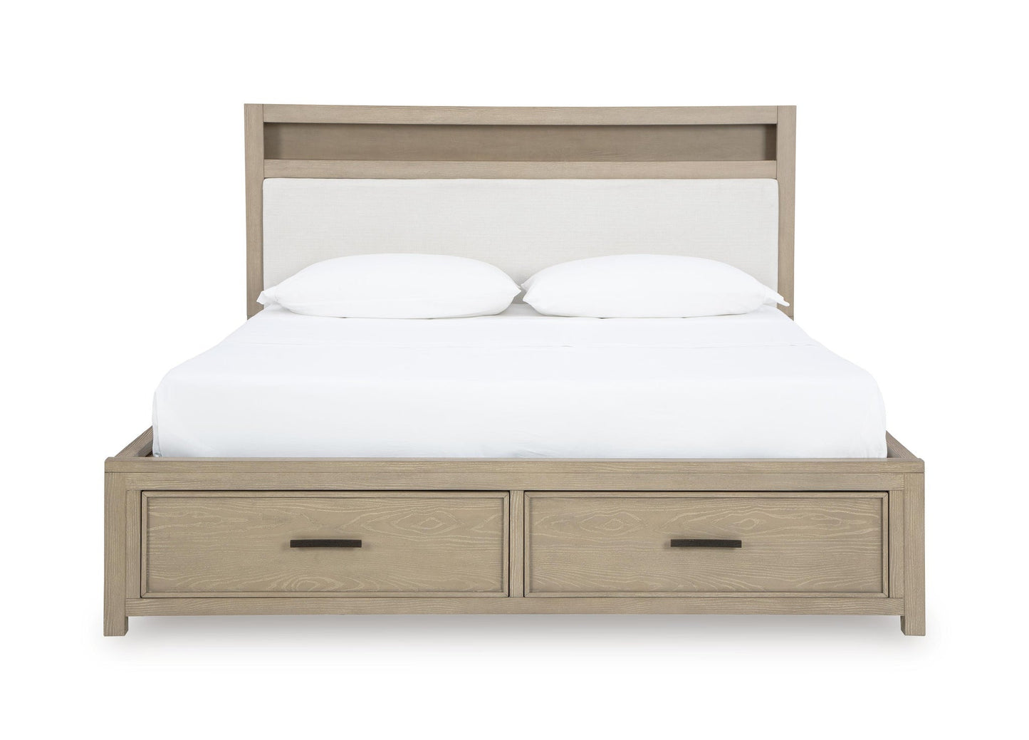 Calmoro  Bookcase Bed With Mirrored Dresser Signature Design by Ashley®