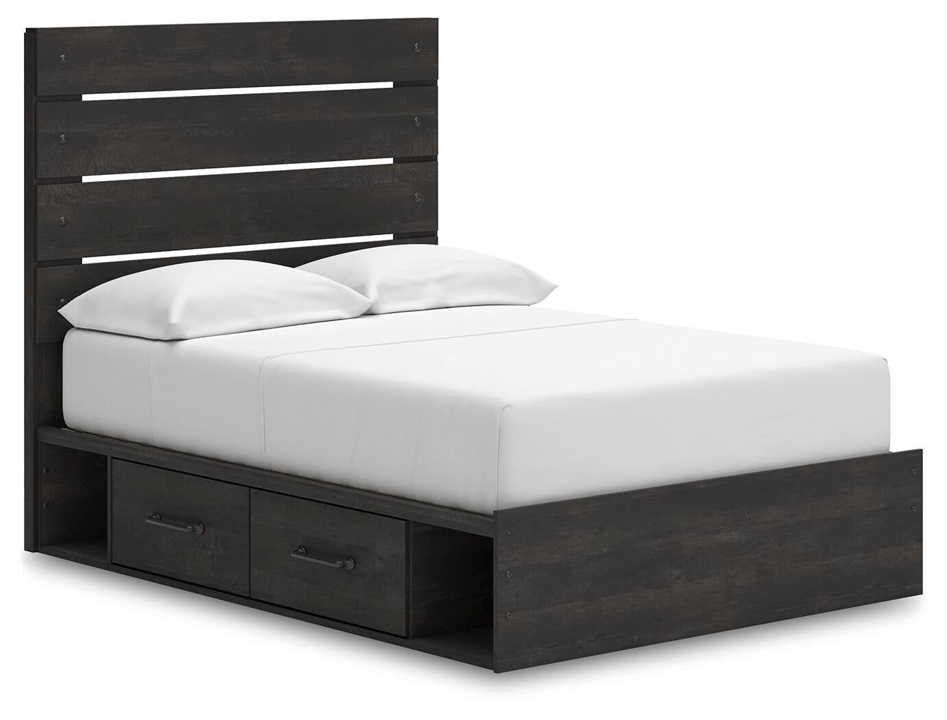 Delmorta  Panel Bed With Storage, Dresser And Mirror Signature Design by Ashley®