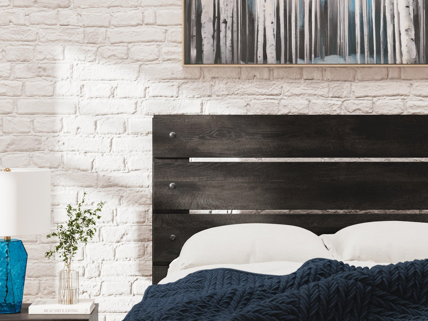 Delmorta  Panel Bed With Storage, Dresser, Mirror, Chest And Nightstand Signature Design by Ashley®