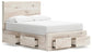 Lawroy  Panel Storage Bed, Dresser And Mirror Benchcraft®