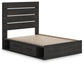 Delmorta  Panel Bed With Storage, Dresser, Mirror, Chest And Nightstand Signature Design by Ashley®