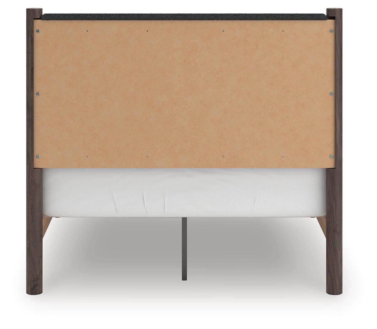 Cadmori  Upholstered Panel Platform Bed, Dresser, Mirror And Nightstand Ashley®