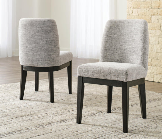 Burkhaus Dining Table and 6 Chairs Signature Design by Ashley®