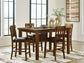 Ralene Counter Height Dining Table and 4 Barstools Signature Design by Ashley®