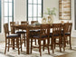 Ralene Counter Height Dining Table and 8 Barstools Signature Design by Ashley®
