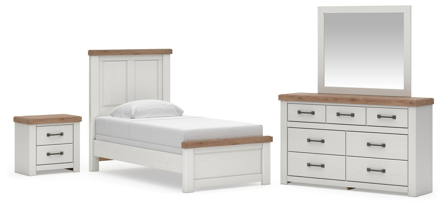 Savonport  Panel Bed. Dresser, Mirror And Nightstand Benchcraft®