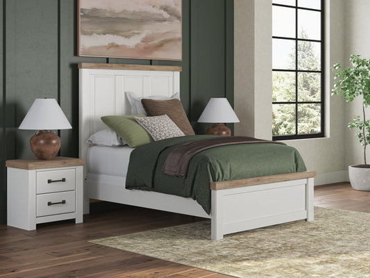 Savonport  Panel Bed. Dresser, Mirror And Nightstand Benchcraft®