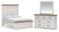 Savonport  Panel Bed, Dresser And Mirror Benchcraft®