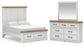 Savonport  Panel Storage Bed, Dresser And Mirror Benchcraft®