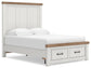 Savonport  Panel Storage Bed, Dresser And Mirror Benchcraft®