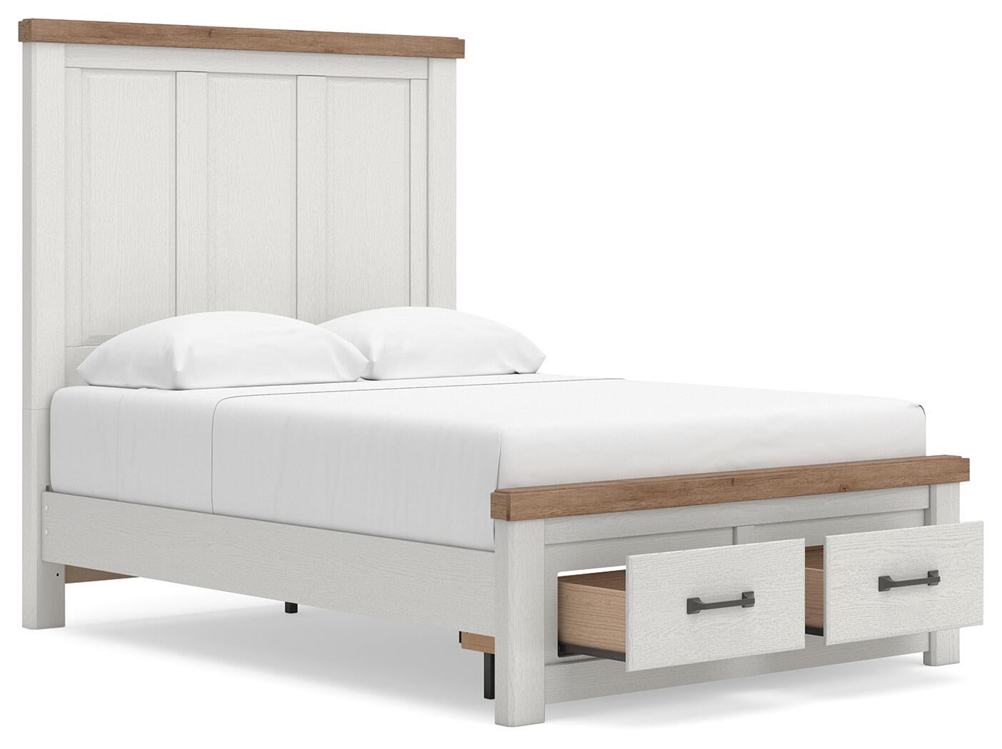 Savonport  Panel Storage Bed, Dresser And Mirror Benchcraft®
