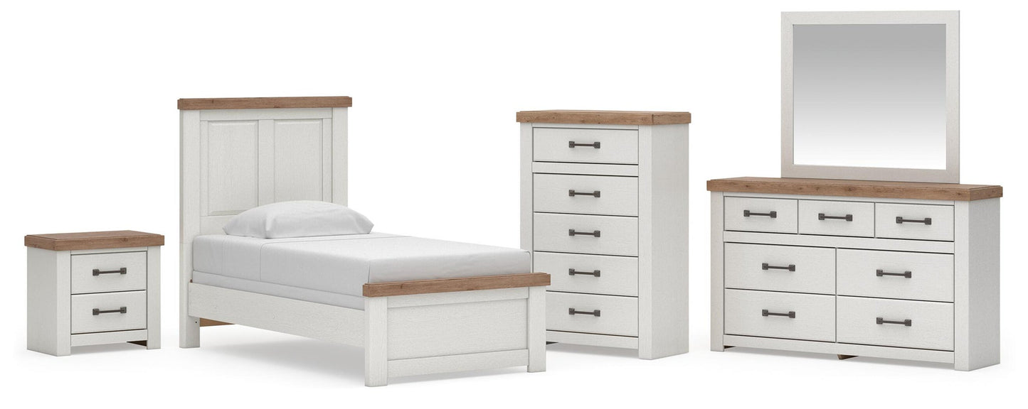 Savonport  Panel Bed, Dresser, Mirror, Chest And Nightstand Benchcraft®