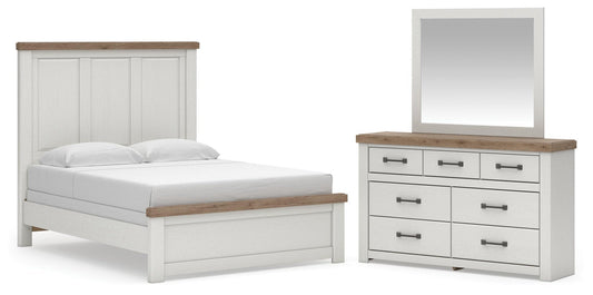 Savonport  Panel Bed, Dresser And Mirror Benchcraft®