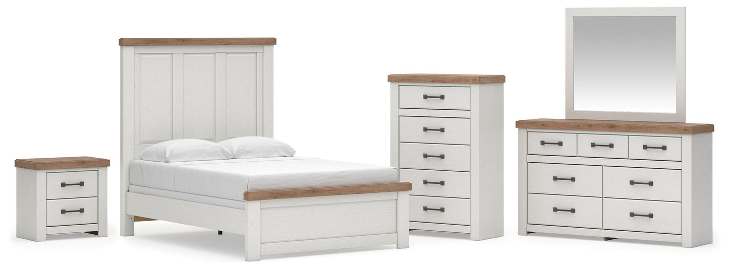 Savonport  Panel Bed, Dresser, Mirror, Chest And Nightstand Benchcraft®