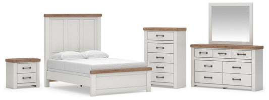 Savonport  Panel Bed, Dresser, Mirror, Chest And Nightstand Benchcraft®