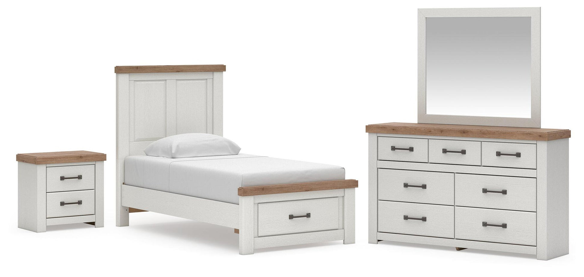 Savonport  Panel Storage Bed. Dresser, Mirror And Nightstand Benchcraft®