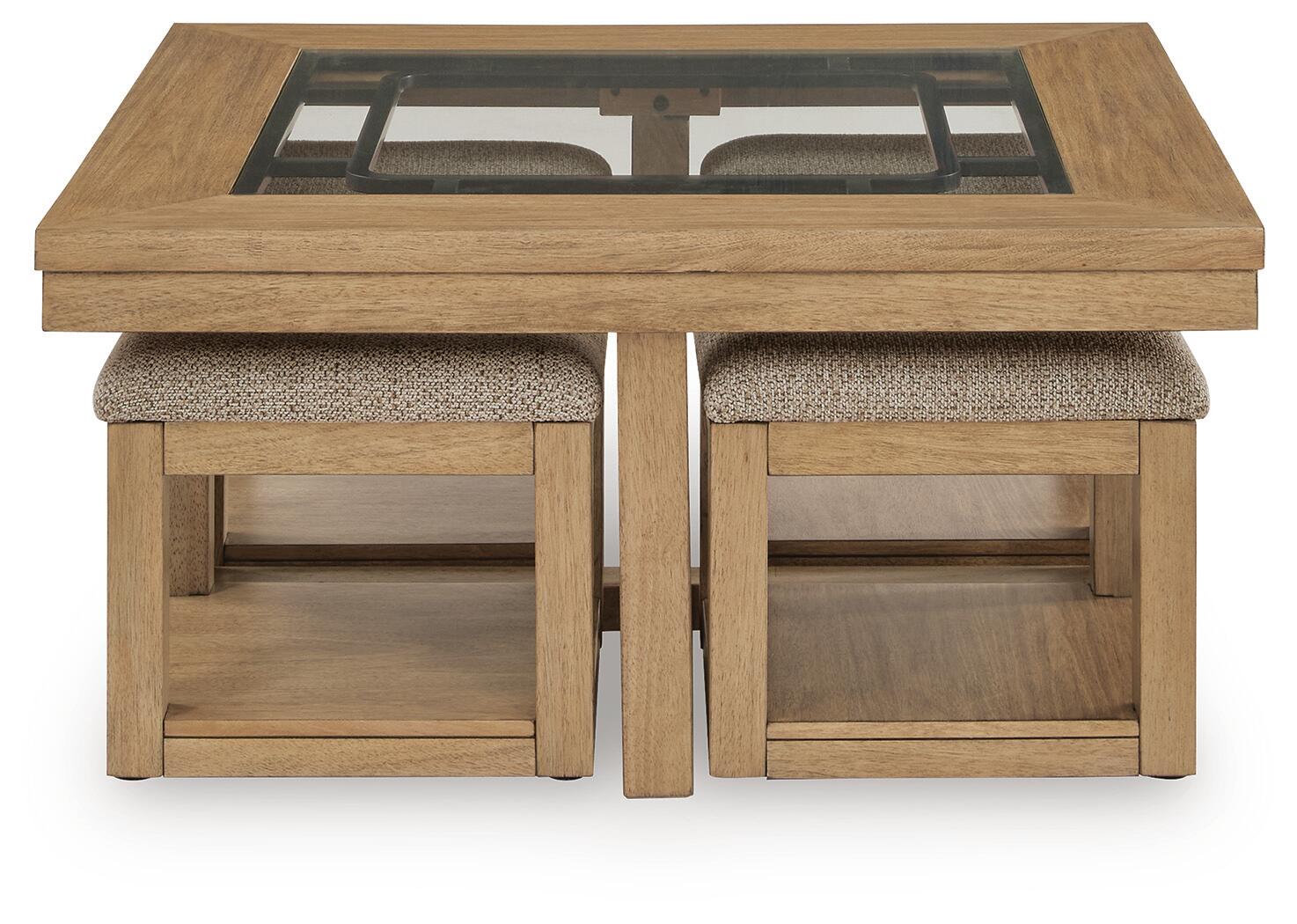 Wittenmyer Cocktail TBL w/4 Stools (5/CN) Signature Design by Ashley®