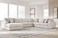 Kestrie 6-Piece Sectional with Chaise Signature Design by Ashley®