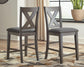 Caitbrook Counter Height Dining Table and 4 Barstools Signature Design by Ashley®
