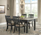 Tyler Creek Dining Table and 6 Chairs Signature Design by Ashley®