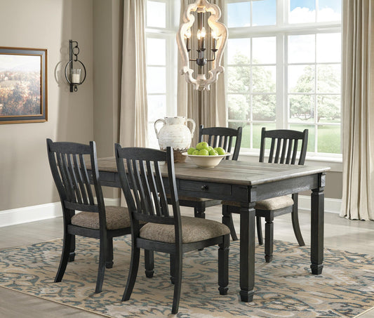 Tyler Creek Dining Table and 4 Chairs Signature Design by Ashley®
