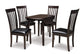 Hammis Dining Table and 4 Chairs Signature Design by Ashley®