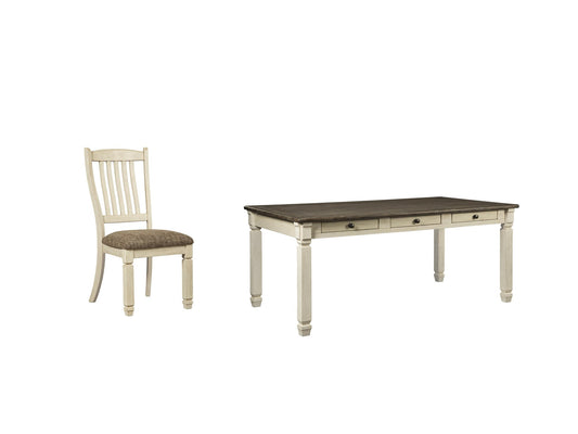 Bolanburg Dining Table and 4 Chairs Signature Design by Ashley®