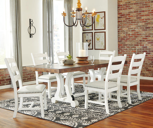 Valebeck Dining Table and 6 Chairs Signature Design by Ashley®
