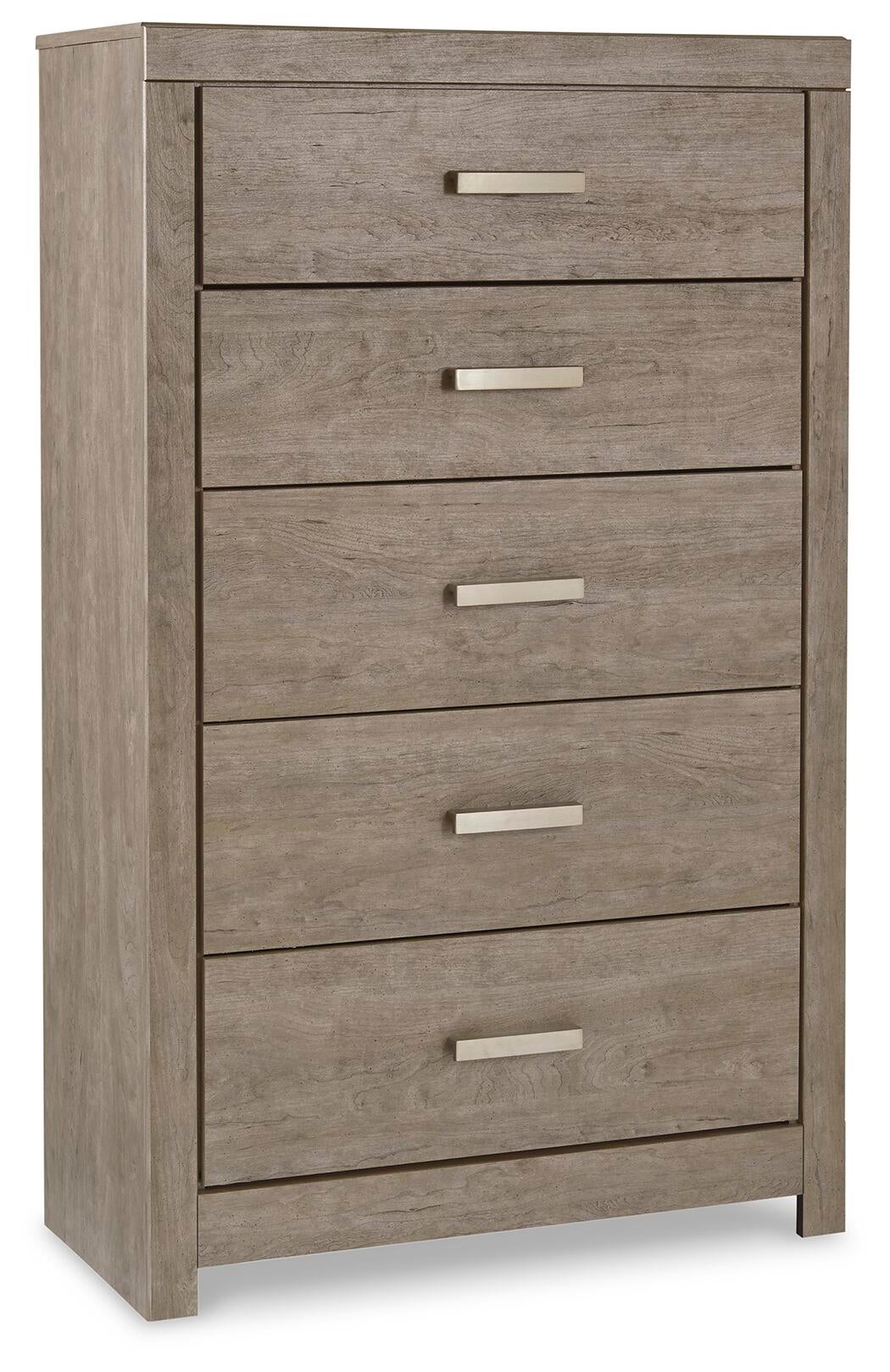 Culverbach  Panel Bed With Mirrored Dresser, Chest And Nightstand Signature Design by Ashley®
