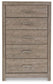 Culverbach  Panel Bed With Mirrored Dresser, Chest And Nightstand Signature Design by Ashley®