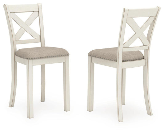 Robbinsdale Counter Height Dining Table and 10 Barstools Signature Design by Ashley®
