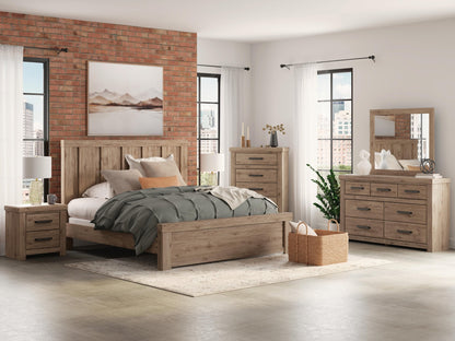Garistyn  Panel Bed, Dresser, Mirror, Chest And Nightstand Signature Design by Ashley®
