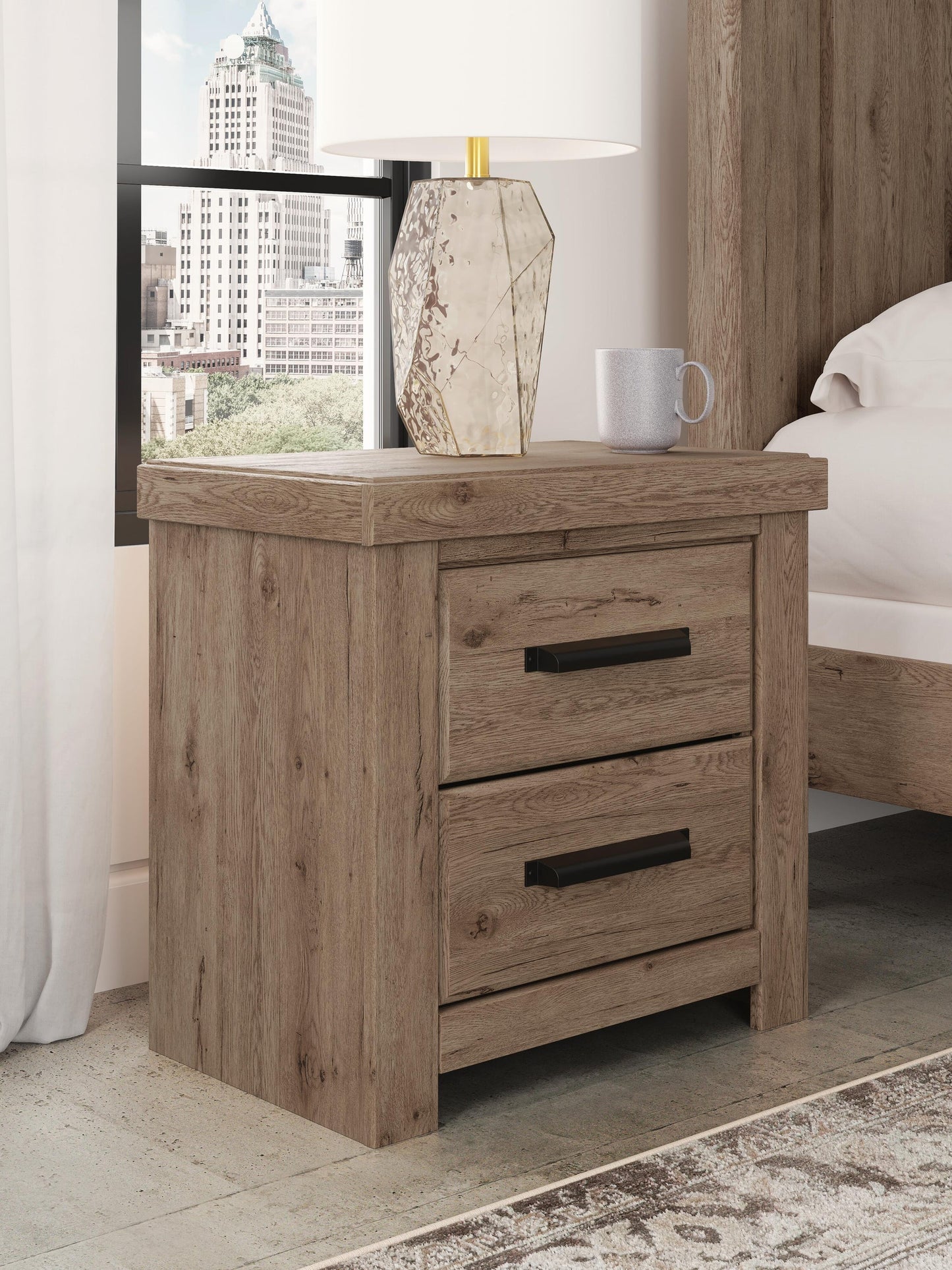 Garistyn  Panel Bed, Dresser, Mirror, Chest And Nightstand Signature Design by Ashley®